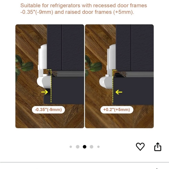 Fridge locks.. 5 pack - Picture 3 of 8